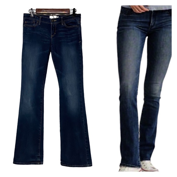 Abercrombie & Fitch Denim - Abercrombie & Fitch Emma Stretch Low Rise Jeans Blue